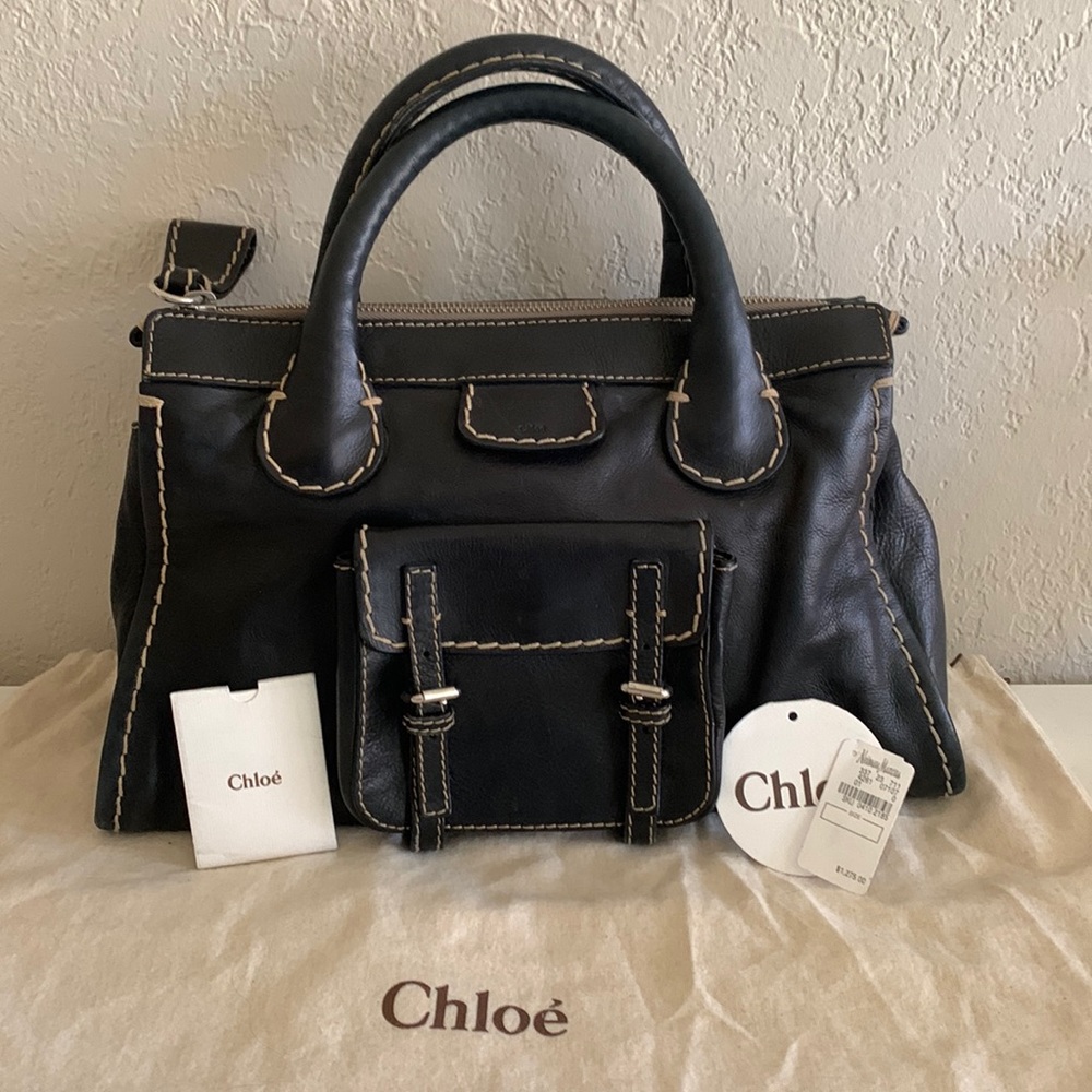 Chloe Edith Leather Tote